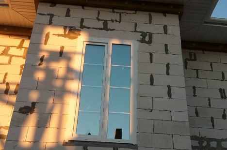 Остекление частного дома профильной системой Veka Softline 2