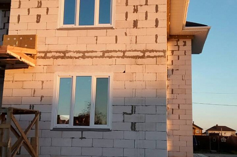 Остекление частного дома профильной системой Veka Softline 2